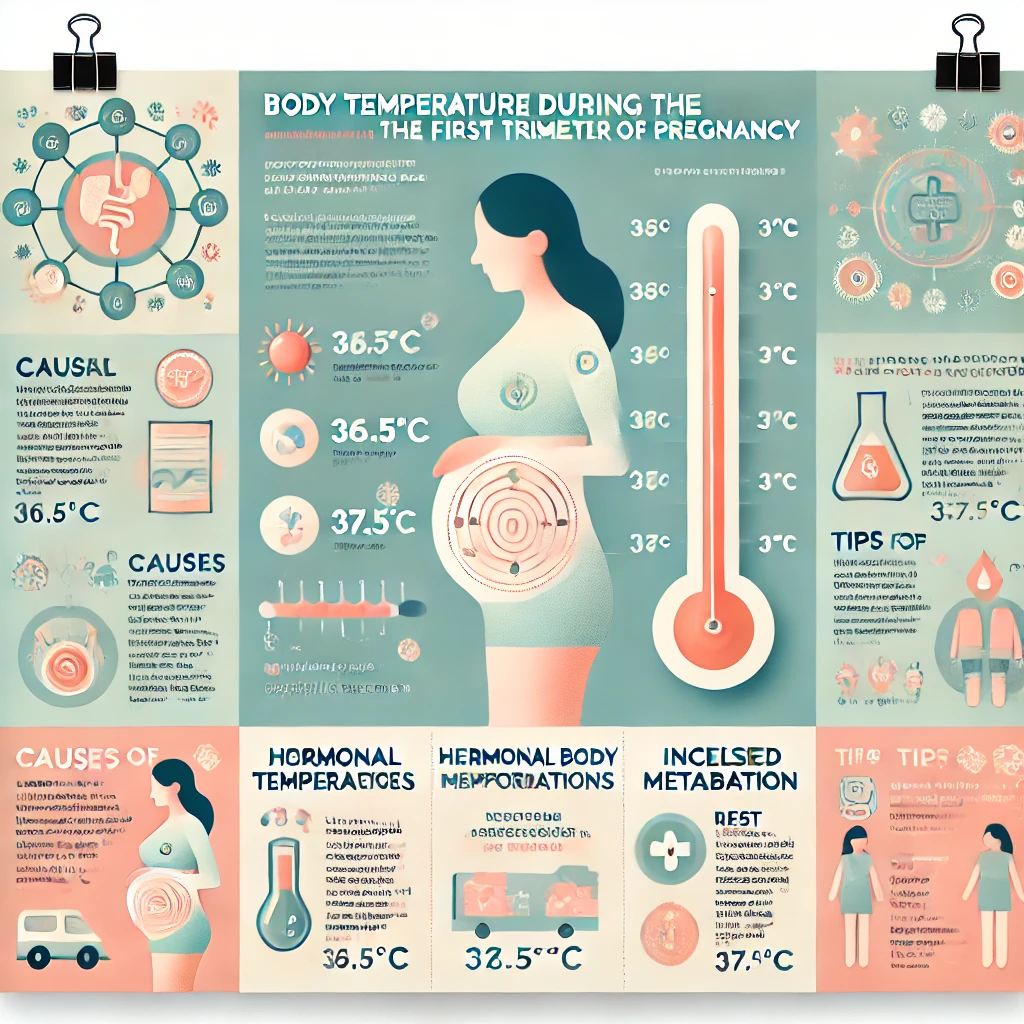 Temperatura corporal durante o início da gravidez: 3 formas