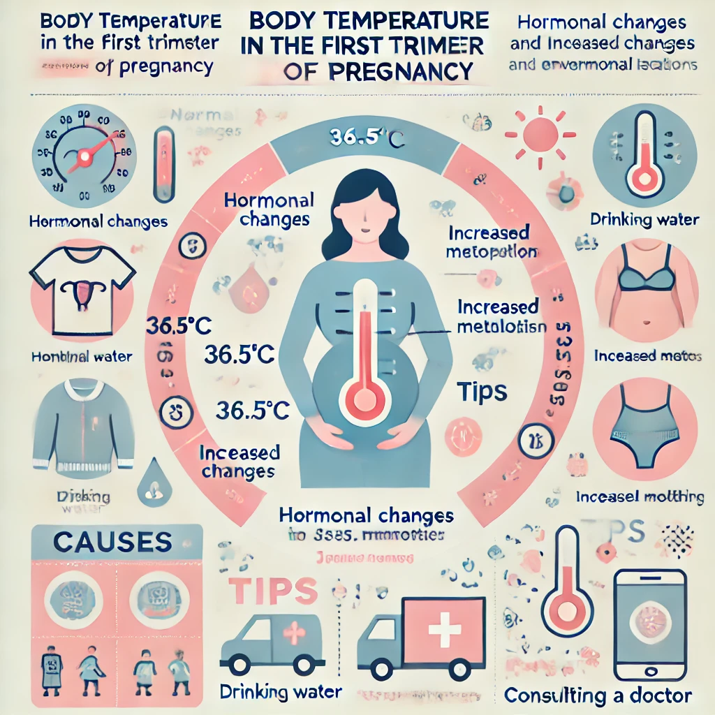 Temperatura corporal durante o início da gravidez: 3 formas