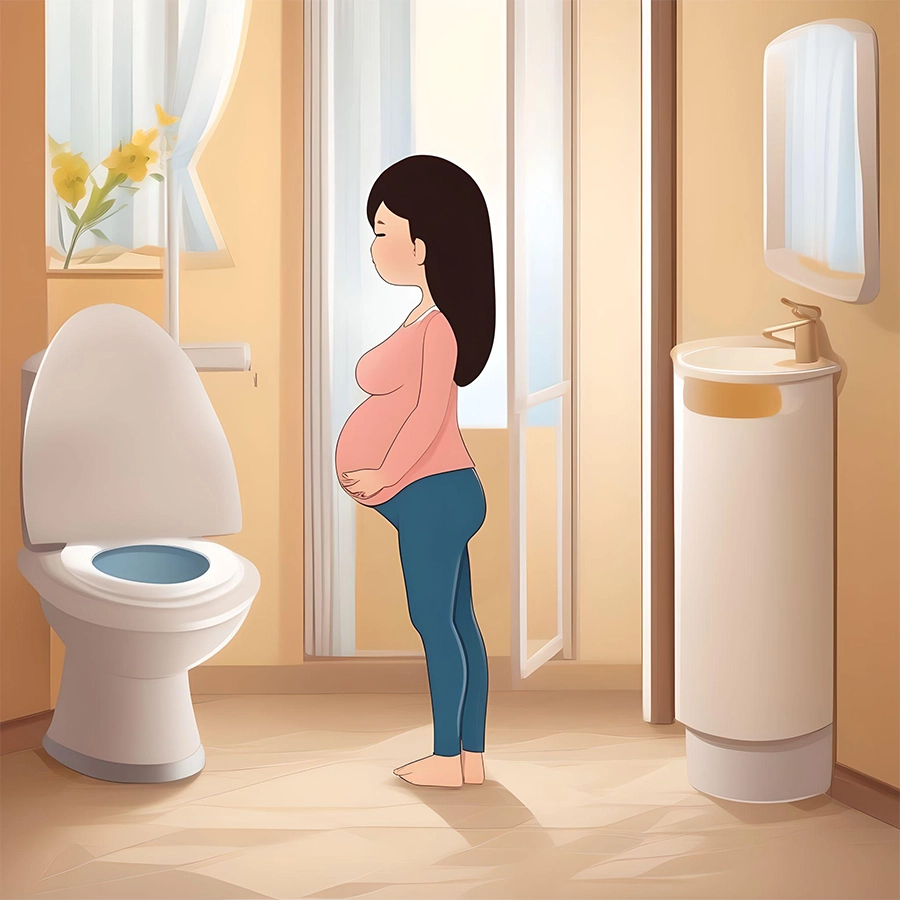 Porque é que as mães grávidas urinam demais? 7 causas